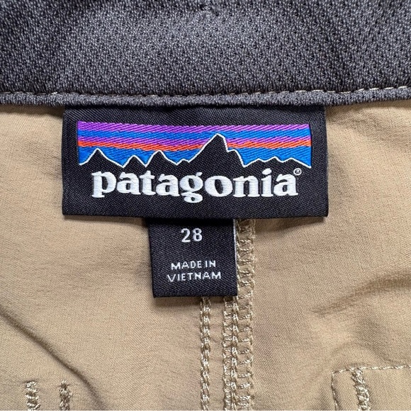 Patagonia Mens Quandary Shorts Tan Size 28 - Picture 3 of 8